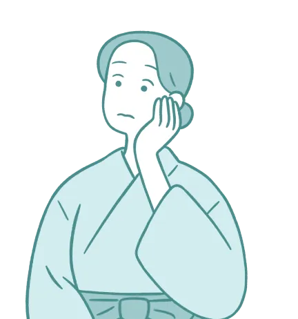 悩んでいる男性